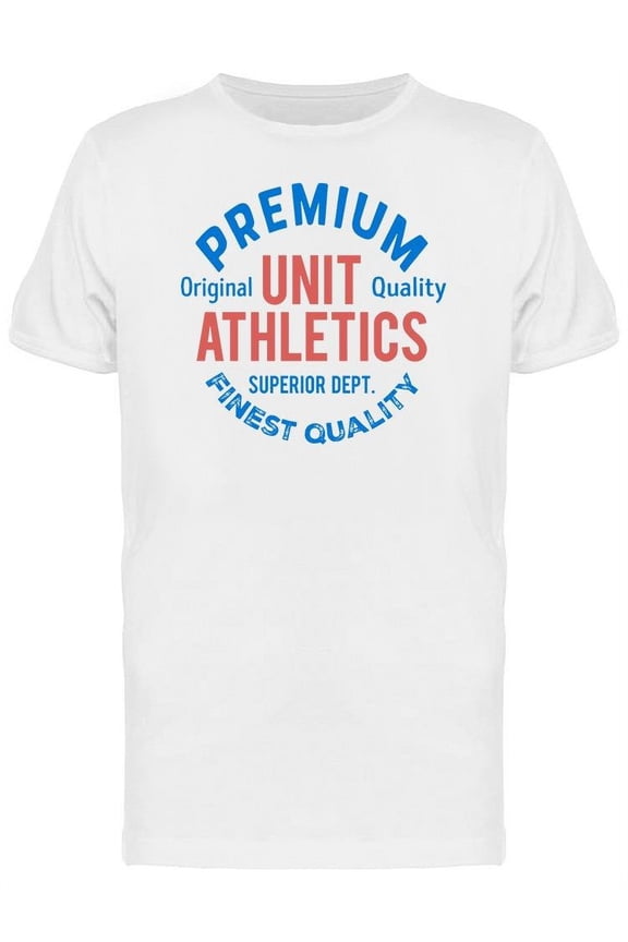 Banner. Premium, Unit Athletics T-Shirt Men -Image by Shutterstock, Male Small