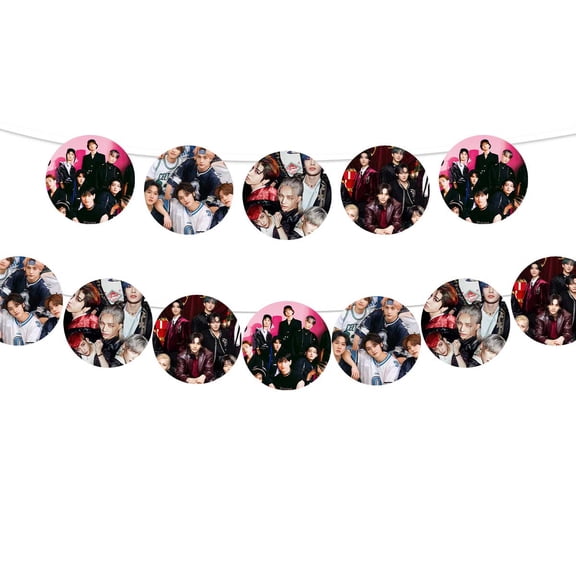 Banner SKZ Straykids Party Supplies Garland Decor Decorations pre-strung
