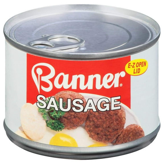 Banner Sausage, Canned Sausage, 10.5 OZ KKS1(Pack of 12)