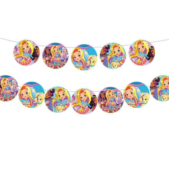 Banner Sunny Day Party Supplies Garland Decor Decorations Pre-Strung