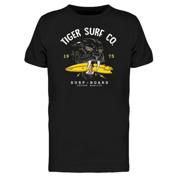 Banner. Tiger Surf Co. T-Shirt Men -Image by Shutterstock, Male Small