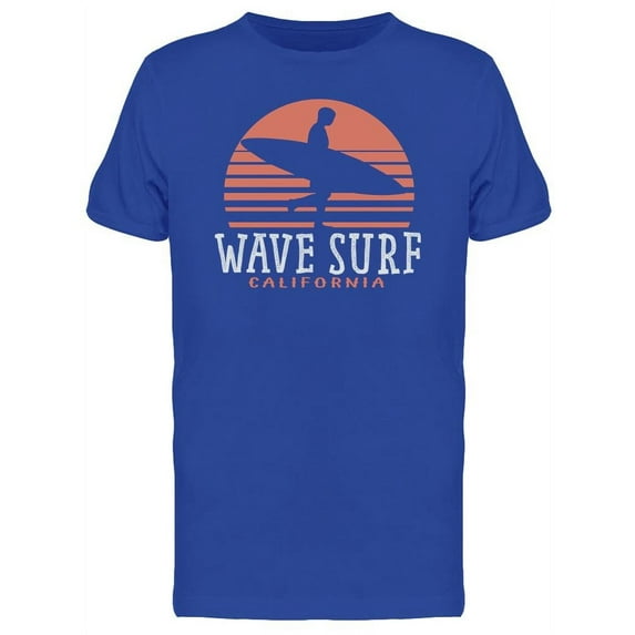 Banner. Wave Surf, California T-Shirt Men -Image by Shutterstock, Male 3X-Large