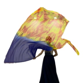 Adoration Praise Dance Flags Worship Banners Flags with Flexible Rod Chiffons Worship Flags Prophetic Worship Flags