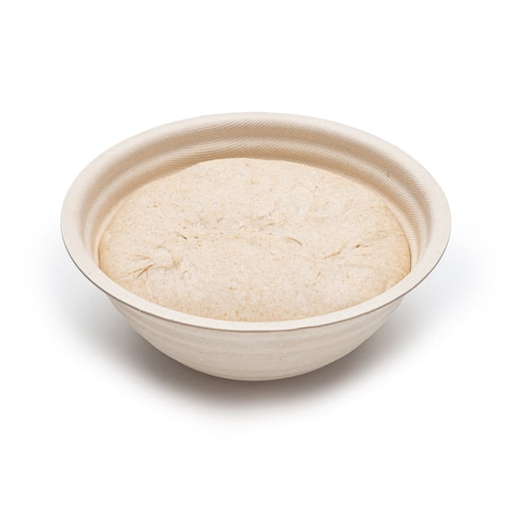 Sourdough Bread Making Banneton (Boule/Round) 8.7" Proofing Basket - Reusable, Stackable, and Made From Recycled Materials - 1 Count | Brod & Taylor