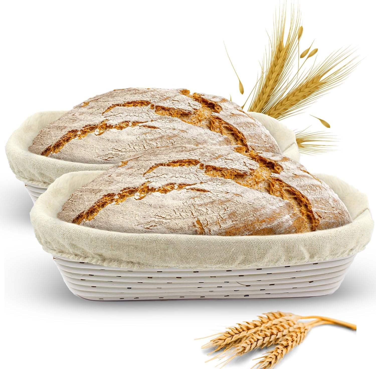 Banneton Bread Proofing Basket Sourdough Proofing for Beginners ...