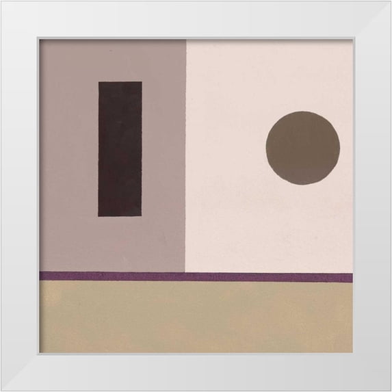 Bannister, Cory 12x12 White Modern Wood Framed Museum Art Print Titled - Barrel and Bin B