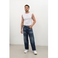 thumbnail image 1 of Banny Jeans Men's Regular Fit Jeans, Navy Blue, Size L, 1 of 6