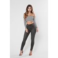 thumbnail image 1 of Banny Jeans Women's Skinny Jeans, Gray, Size 29, 1 of 5