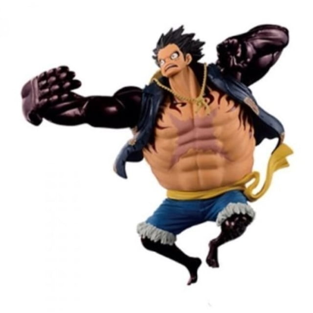  Banpresto One Piece 6.3-Inch Monkey D Luffy Figure, SCultures  Big Zoukeio Special, Gear Fourth : Toys & Games