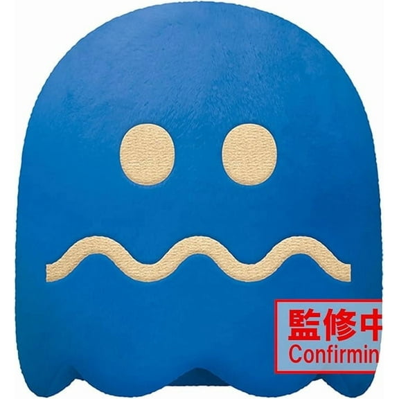 Banpresto - Pac-Man - Turn-to-Blue Ghost (ver. B), Bandai Spirits Big Plush