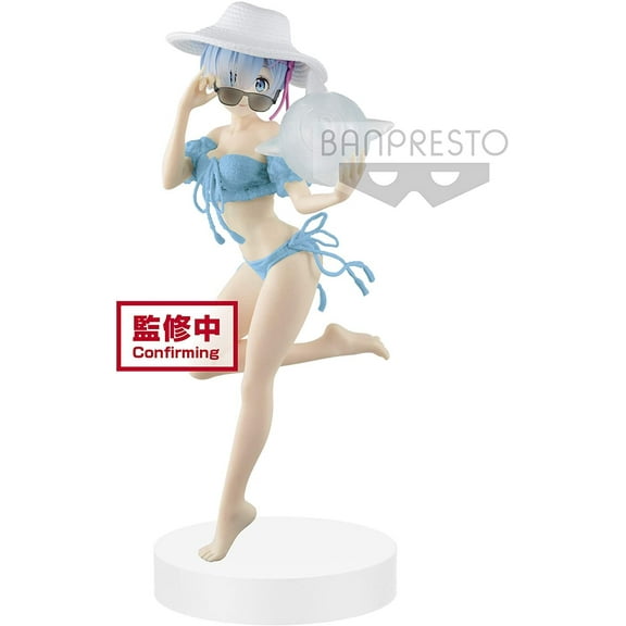 Banpresto Re: Zero Starting Life in Another World Vol. 2 Beach Outfit Rem EXQ Figure