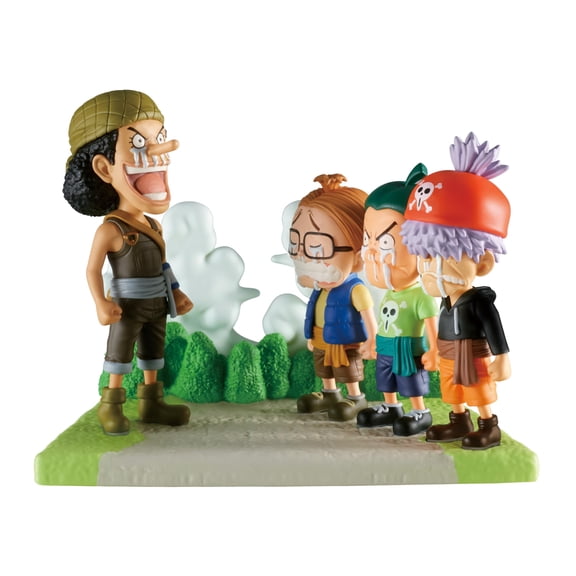 Banpresto Usopp Pirates One Piece Actionfigur - World Collectable Log Stories, 7 cm, BP88809P,