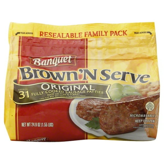 Banquet Bq Original Patty Bag 24.9 Oz