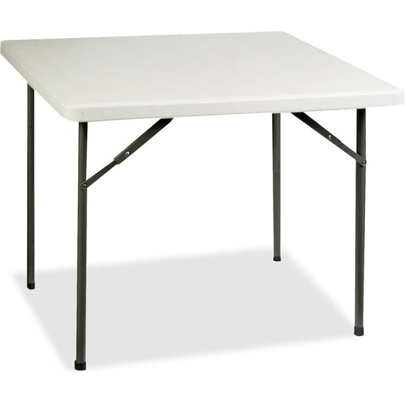 Banquet Folding Table 36x36 inch - Portable Square Table for Indoors & Outdoors - Light Duty 250 lb Capacity - No Assembly - Meetings, Parties, Events