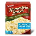 thumbnail image 1 of Banquet Homestyle Bakes Creamy Cheesy Chicken Alfredo, 13g of Protein, Meal Kit, 35.7 oz., 1 of 9