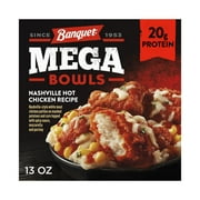 Banquet MEGA Bowls Nashville Hot Fried Chicken, 20g Protein, Frozen Meal, 13 oz.