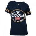 thumbnail image 1 of Banquet Rodeo Logo Womens Football T-Shirt, Blue & Gold - Extra Large, 1 of 1