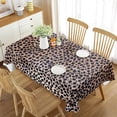 thumbnail image 1 of Banquet Room Dining Kitchen Table Tea Tablecloth for Decor Home s Leopard Wildlife Jungle Print Leop, 1 of 5