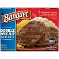 thumbnail image 1 of Banquet Salisbury Steak Double Meat Meals, 12.5 oz, 1 of 2