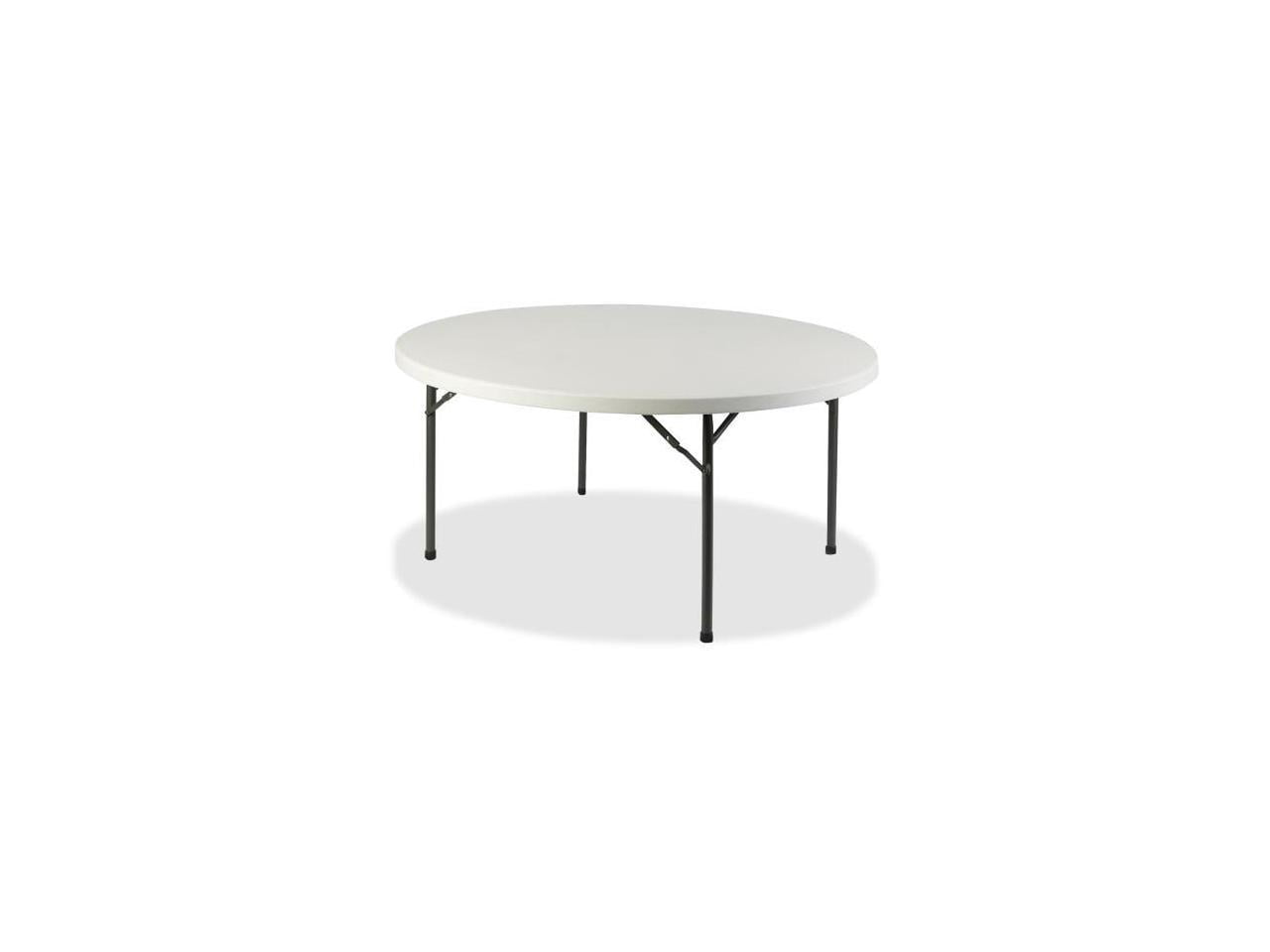 Platinum Ultra-Lite 60" Round Polyethylene Banquet Table