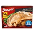 thumbnail image 1 of Banquet Turkey Meal with Mashed Potatoes, 16g of Protein, Frozen Meal, 10 oz., 1 of 9