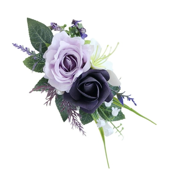 Banquets Corsage Boutonniere for Wedding Parties and Celebrations Exquisite Wedding Boutonnieres Artificial Flower
