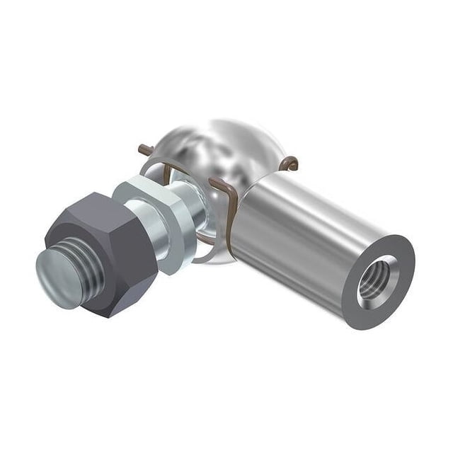 Bansbach Easylift Elbow End Fitting,SS,30 mm H 96122 - Walmart Business ...