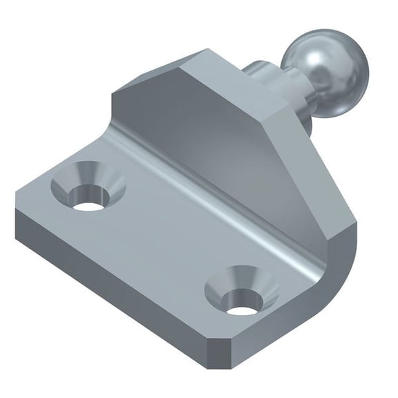 Bansbach Easylift Gas Spring Bracket,Zinc Plated Steel 96294