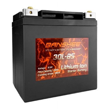 Mighty Max YTX30L-BS 12V 30AH Battery For Polaris RZR 800, RZR 4, RZR S 800 (2010-2014) - Lead Acid