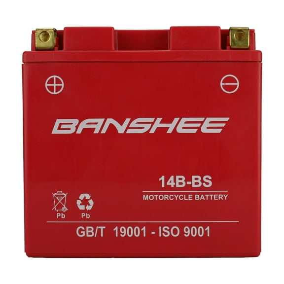 Banshee 14B-BS Battery Compatible with MotoBatt MBT14B-BS