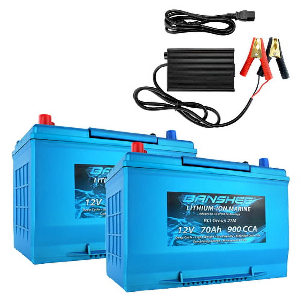 Banshee 24V 70Ah Marine Lithium Battery Kit