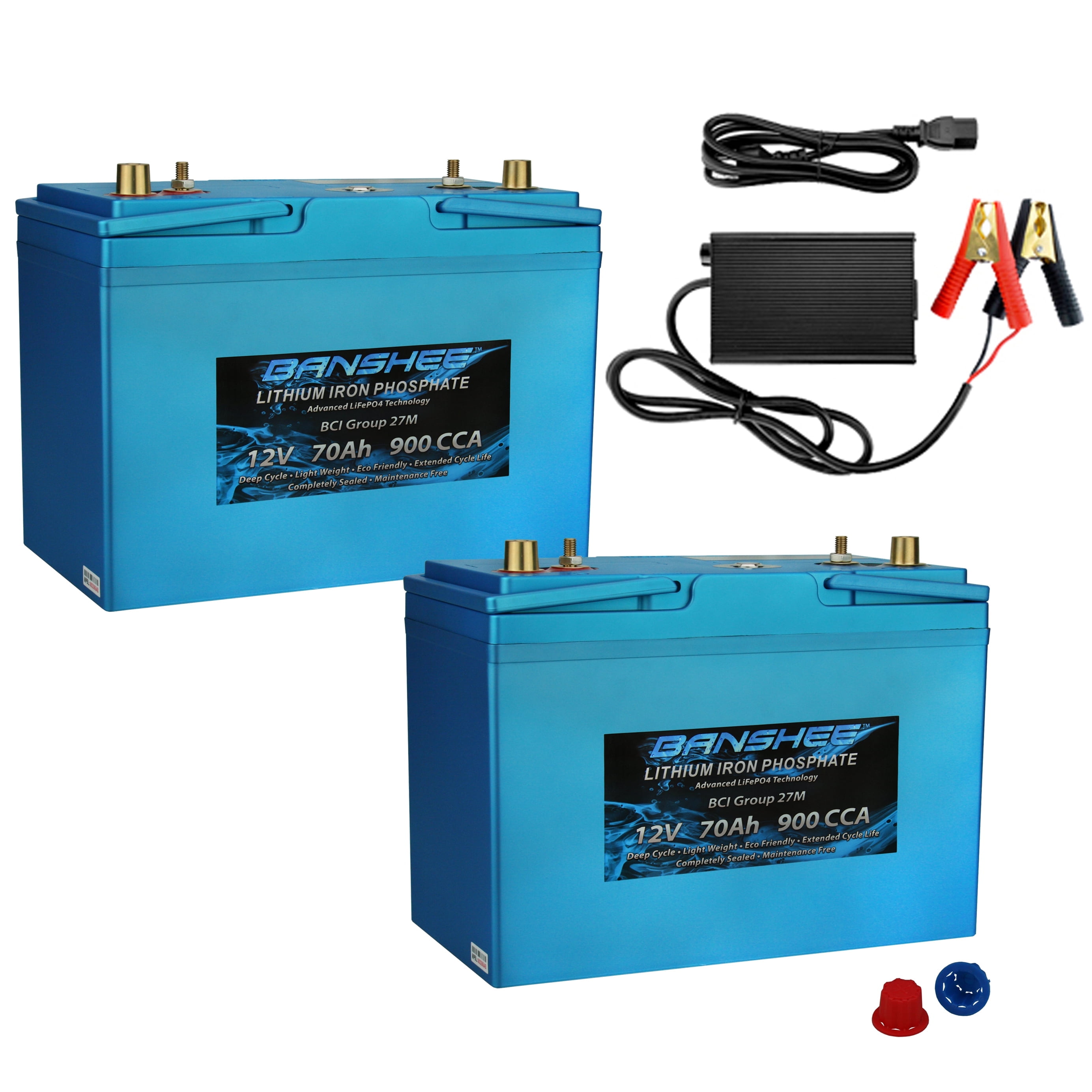 Banshee 24V 70Ah Marine Lithium Battery Kit
