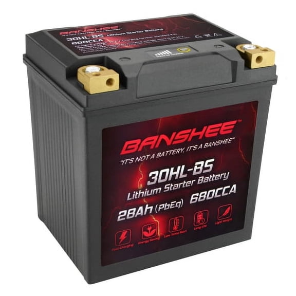 Banshee 30l-bs Lithium Lifepo4 Battery Compatible with 2018 CFMOTO CFORCE 800 XC