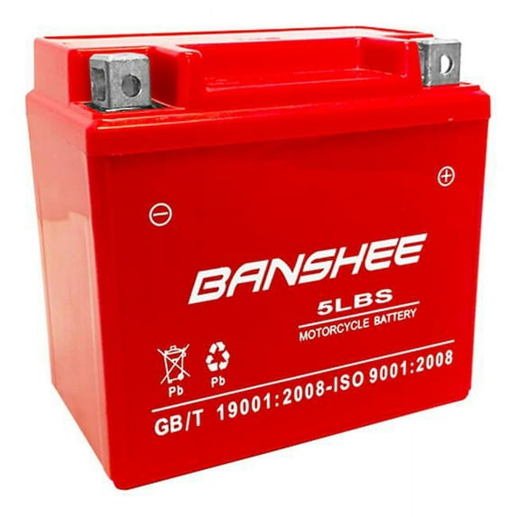 Banshee 5L-BS-Banshee-013 5L-BS Replacement Battery for a 03 Husaberg FS400e 400CC - 4 Years Warranty