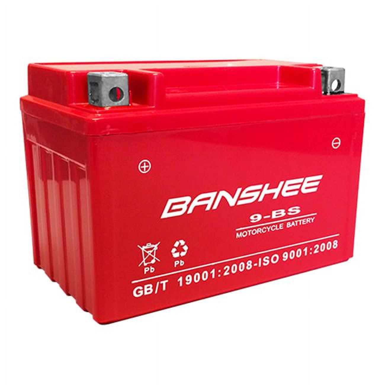 Banshee 9BS-Banshee2 12V 8Ah YTX9-BS Battery for Honda CBR 600 900R ...