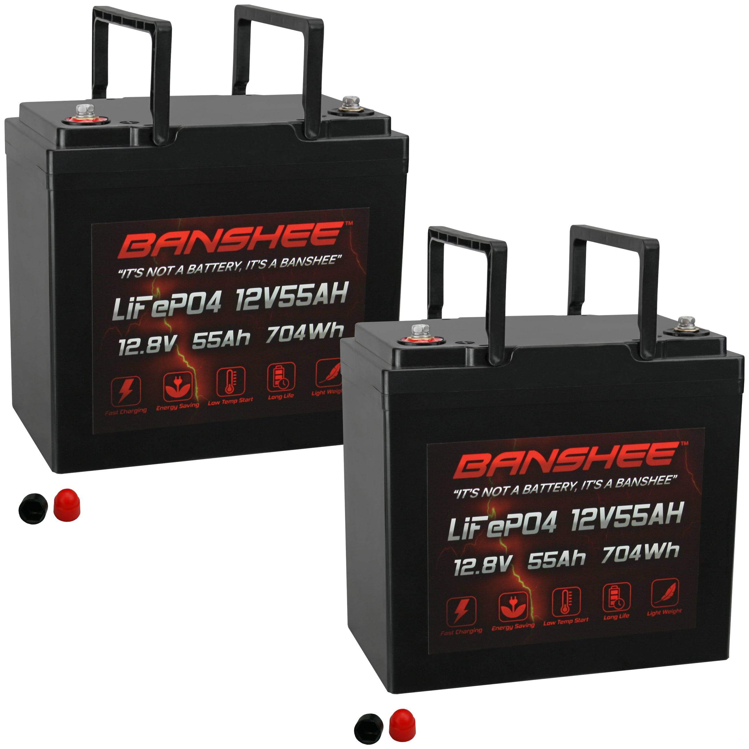 Banshee Battery 12v 55ah Lithium Lifepo4 Deep Cycle Replacement Battery Compatible With Consent 5157