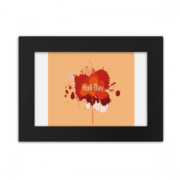 Banshee Daub Colorful Festival Desktop Photo Frame Ornaments Picture Art Painting