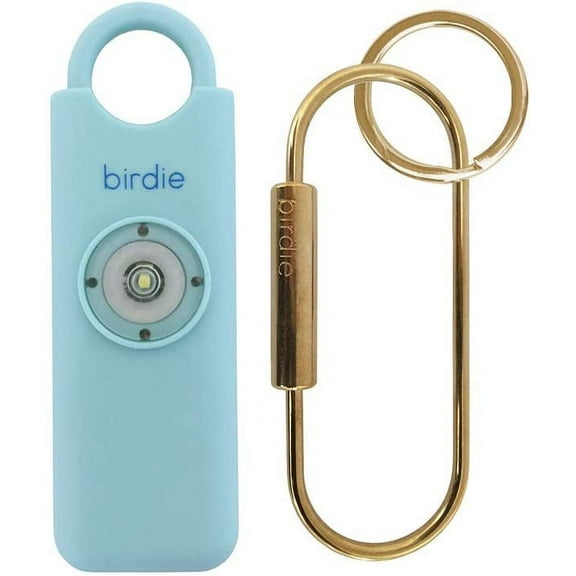 Banshee Personal Safety Alarm - 130 dB Loud Military Grade Self Defense Emergency Keychain Siren Device with LED Strobe Alert Light for Women, Men, Children, Elderly, Hikers and Runners (Black)