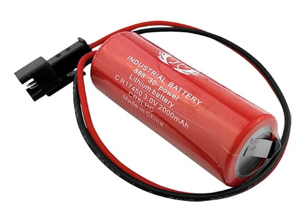 Banshee Replaces Fuji Electric CR8-LHC 3 Volt 1.3Ah Lithium PLC Controller Backup Battery