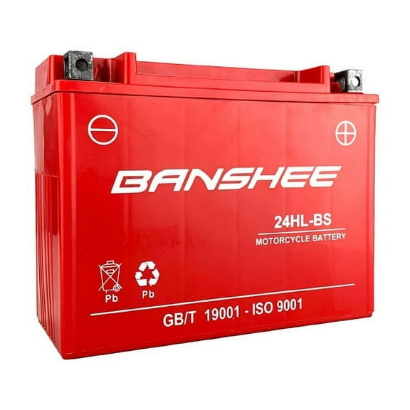 Banshee YTX24HL-BS Battery for Indian Chief Classic Motorcycle & Scooter 2012 to 2013