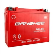 Banshee YTX24HL-BS Battery for Yamaha VX700DX VMAX 700 Deluxe Snowmobile 2001 to 2001