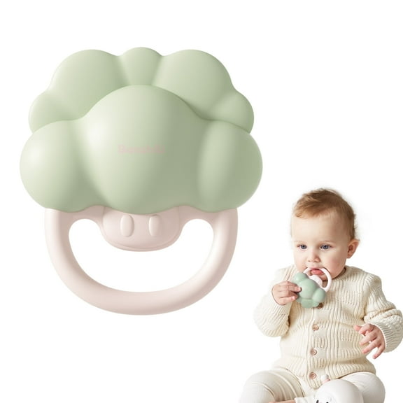 BanshiLi Baby Rattle Teethers Toy Teeting Massage Gums for Toddlers 0-3 Months + Baby Gift