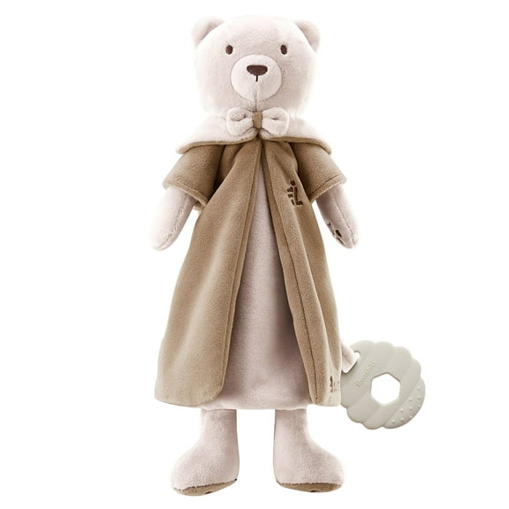 Banshili Lovey Blanket for Babies,Soft Security Blanket,Baby Snuggle Toy,Newborn Stuffed Stuffed Animals Baby Gifts for Boys and Girls,12 Inch Bear