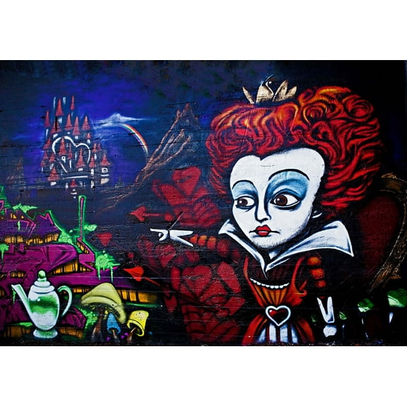 Bansky- Hi Beauty Fool - CANVAS or PRINT WALL ART