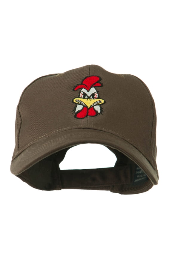 Bantam Mascot Embroidered Cap - Brown OSFM