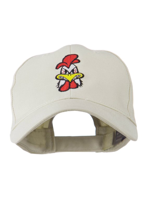 Bantam Mascot Embroidered Cap - Stone OSFM