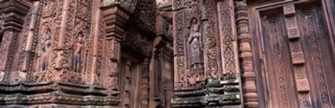 Bantreay Srei nr Siem Reap Cambodia Canvas Art - Panoramic Images (18 x 6)