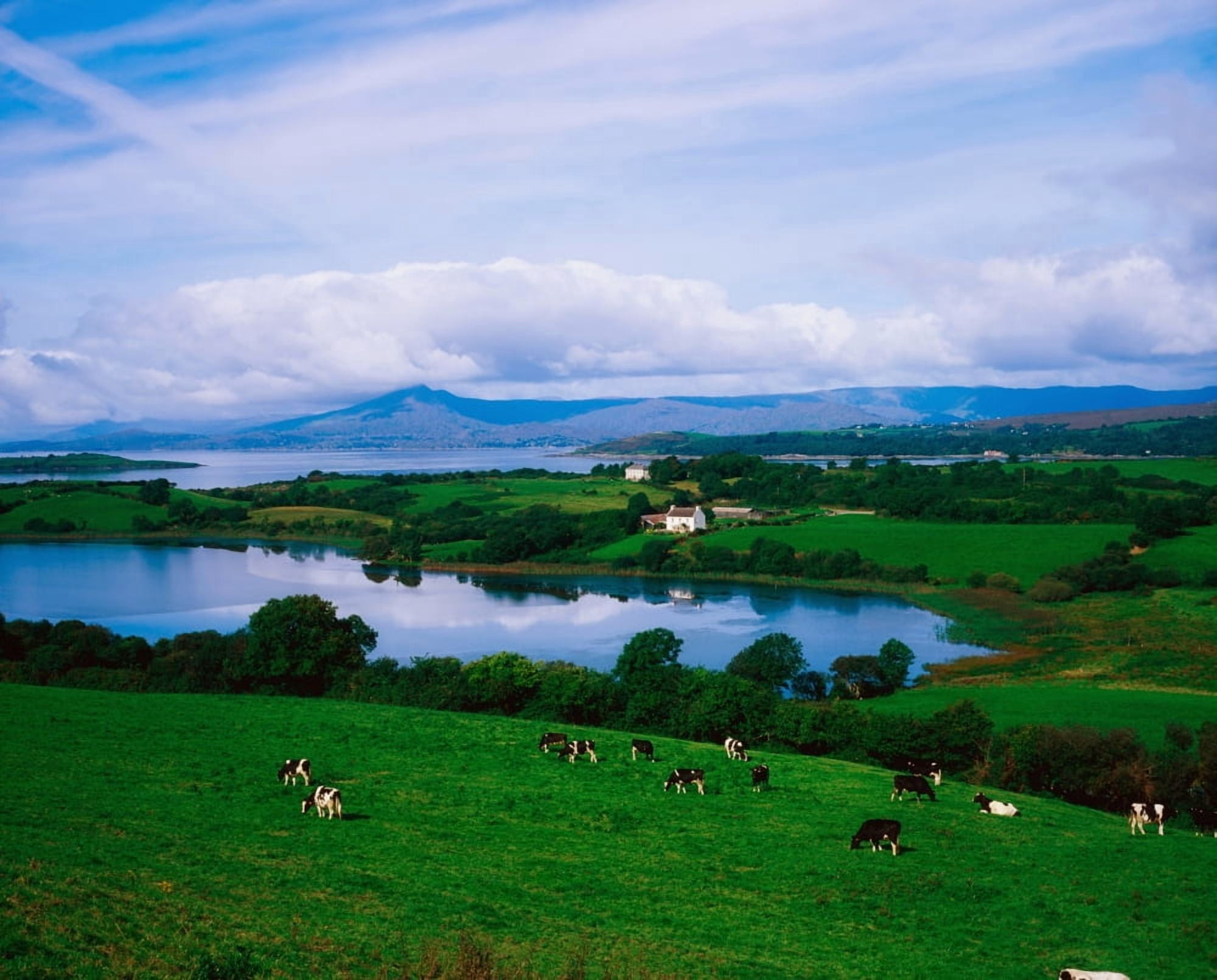 Bantry Bay Co Cork Ireland Canvas Art - The Irish Image Collection Design Pics (17 x 13)