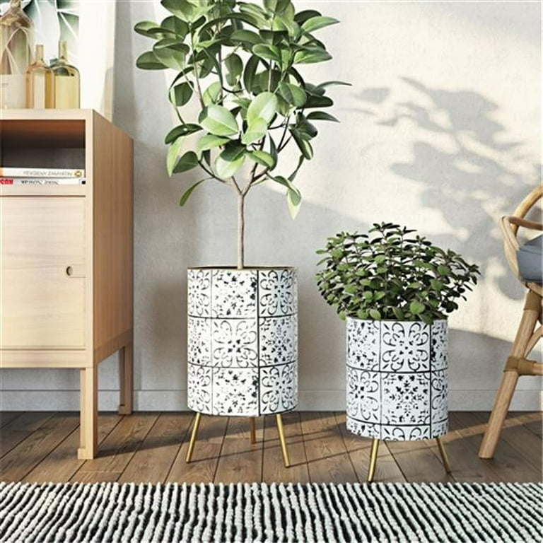 Bantu Modern Planters (Set of 2) Bantu Modern Planters (Set of 2)