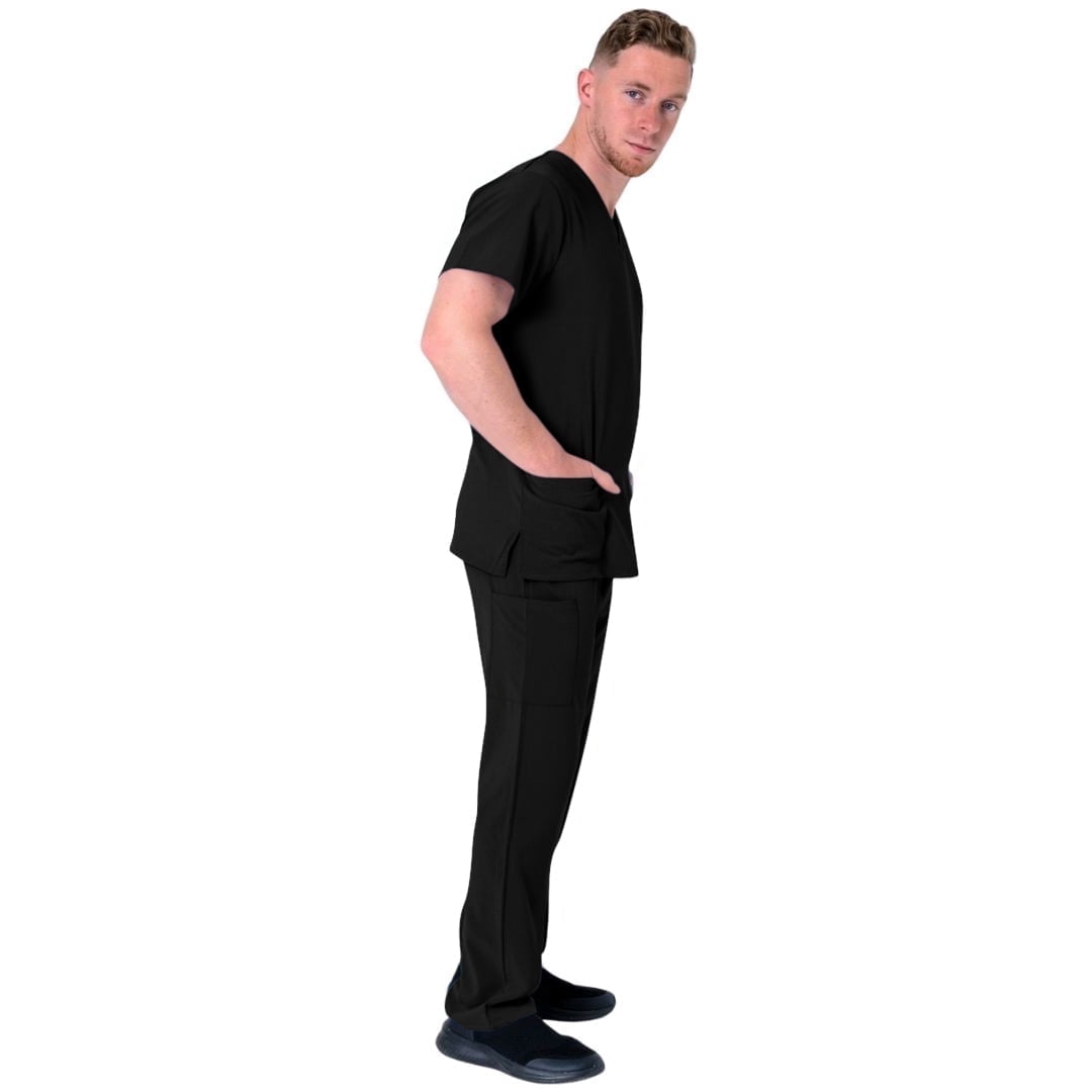 Banu Unisex Scrubs Set - 7 Pocket Medical Scrubs for Women and Men | Nurse Scrub Sets for Women and Men